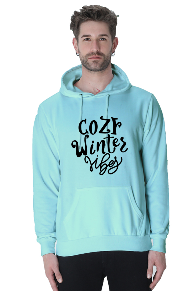 Cozy Winter Vibes Hoodie Sweatshirt for Men