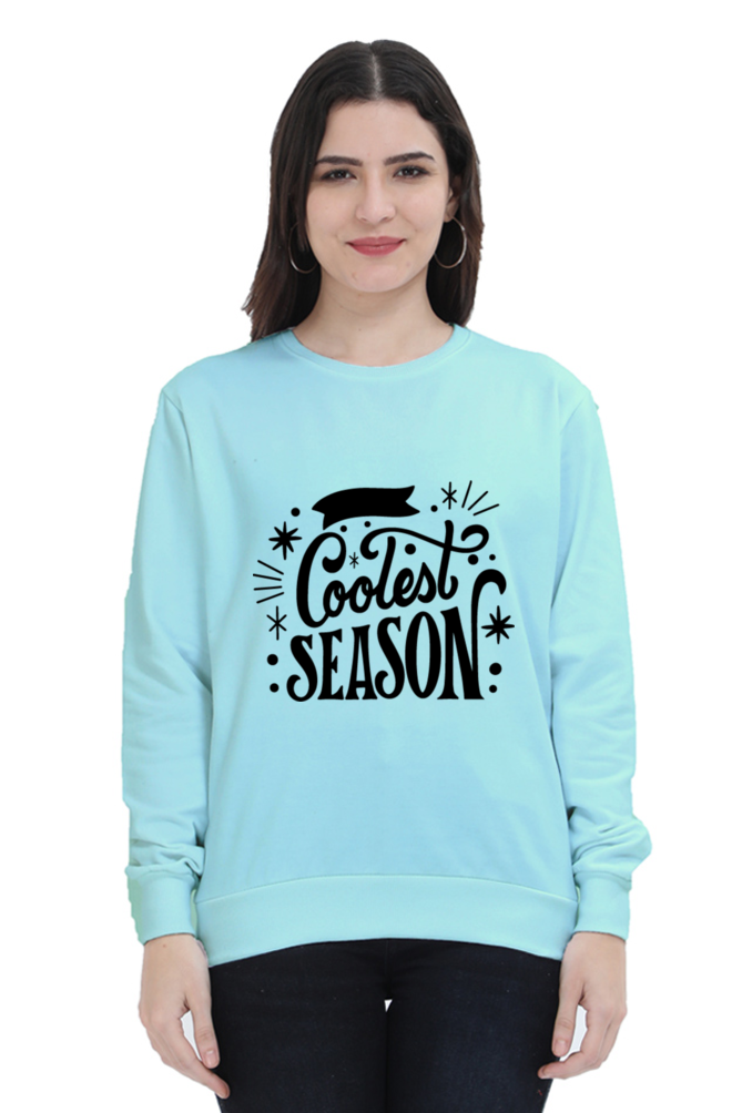 Coolest Season Lighter Shade Sweatshirt for Women