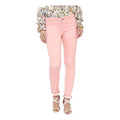 Snuggle Spot Women's Denim Solid Buttoned Jeans (Pink)