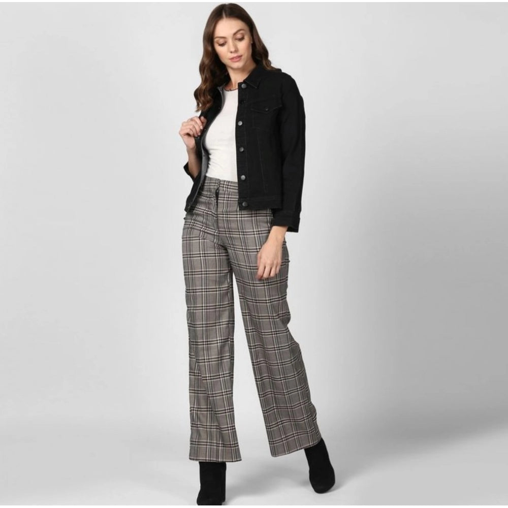 Snuggle Spot Women's Denim Solid Long Sleeve Jacket (Black)