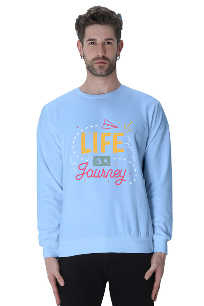 Life is a Journey Men Sweatshirt