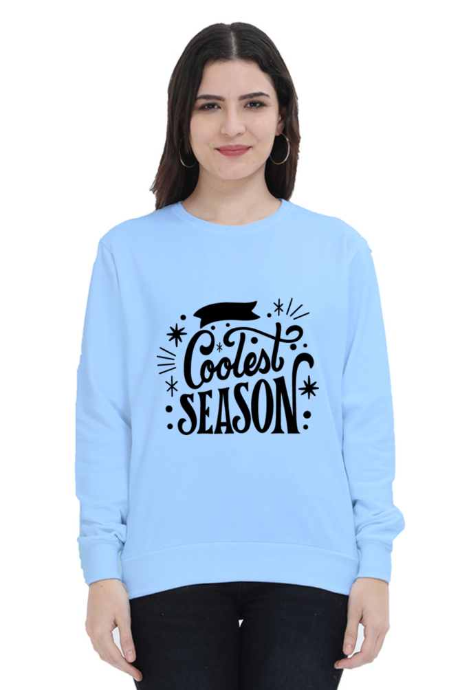 Coolest Season Lighter Shade Sweatshirt for Women