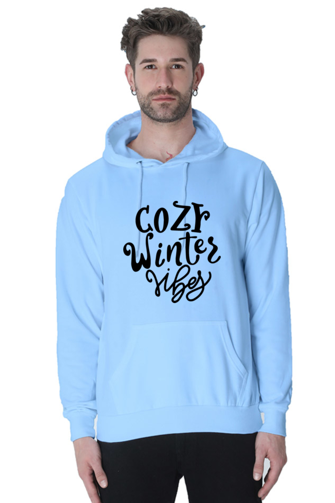 Cozy Winter Vibes Hoodie Sweatshirt for Men