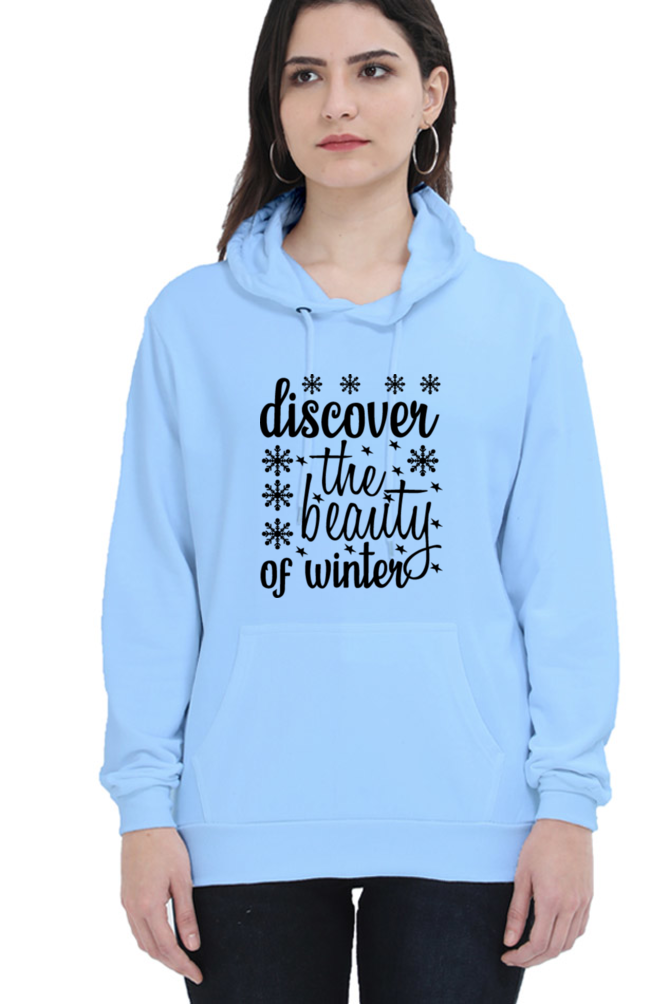 Discover the beauty of Winter Hoodie Sweatshirt for Women