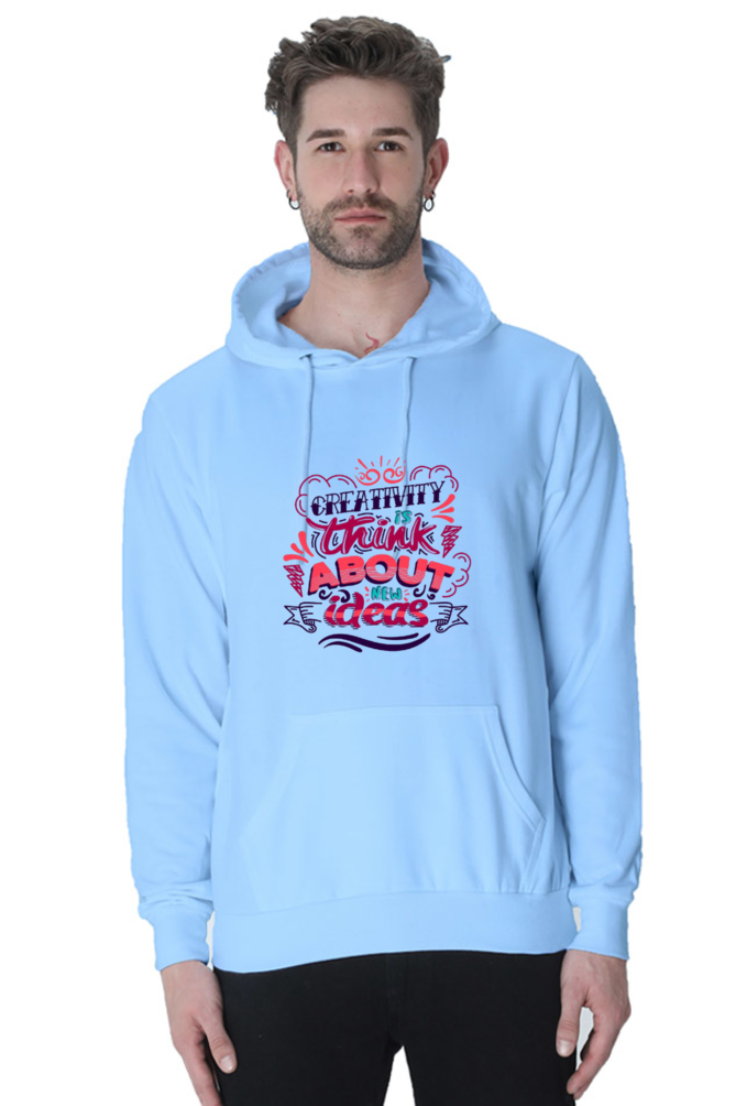 Creativity is Think New Ideas Men Hoodie Sweatshirt