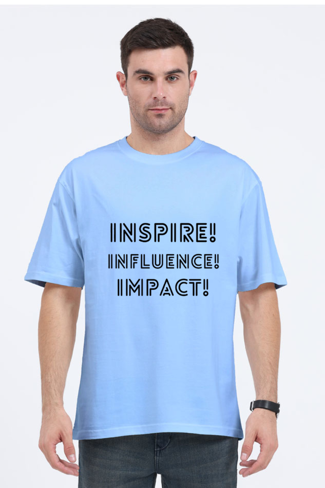 Inspire Influence Impact Lighter Shade Unisex Round Neck T-shirt