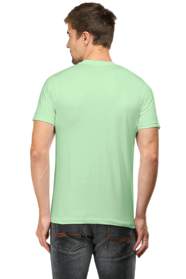 Creative Minds Think Alike Men's Lighter Shade Round Neck T-shirt