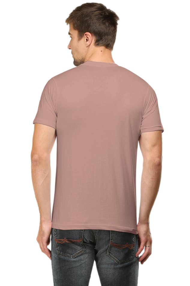 Chasing Pexels and Dream Mens Round Neck Darker Shade T-shirt