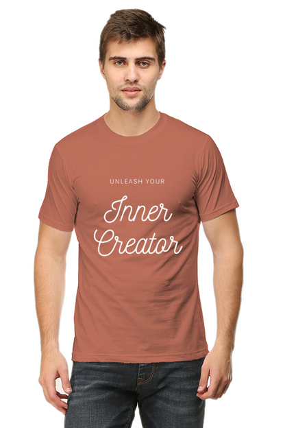 Unleash Your Inner Creator Darker Shade Men's Round Neck T-shirt