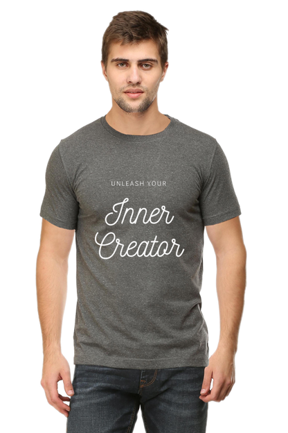 Unleash Your Inner Creator Darker Shade Men's Round Neck T-shirt