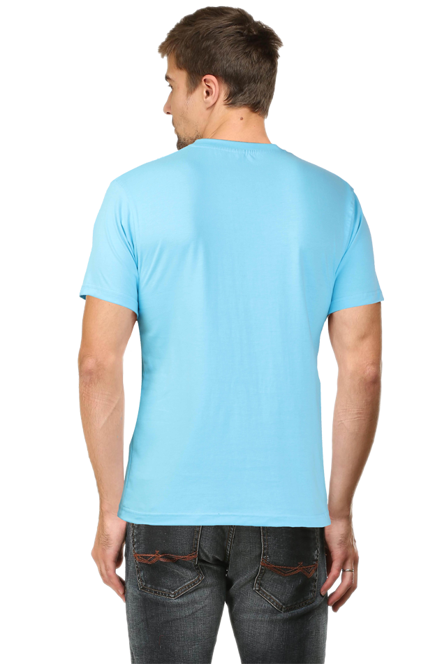 Vibes Over Views Lighter Shade Men's Round Neck T-shirt