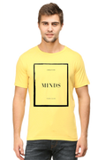 Creative Minds Think Alike Men's Lighter Shade Round Neck T-shirt