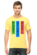 Post Reel Story Mens Round Neck Lighter Shade T-shirt