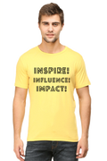 Inspire Influence Impact Lighter Shade Men's Round Neck T-shirt