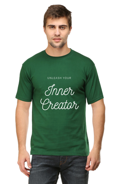 Unleash Your Inner Creator Darker Shade Men's Round Neck T-shirt