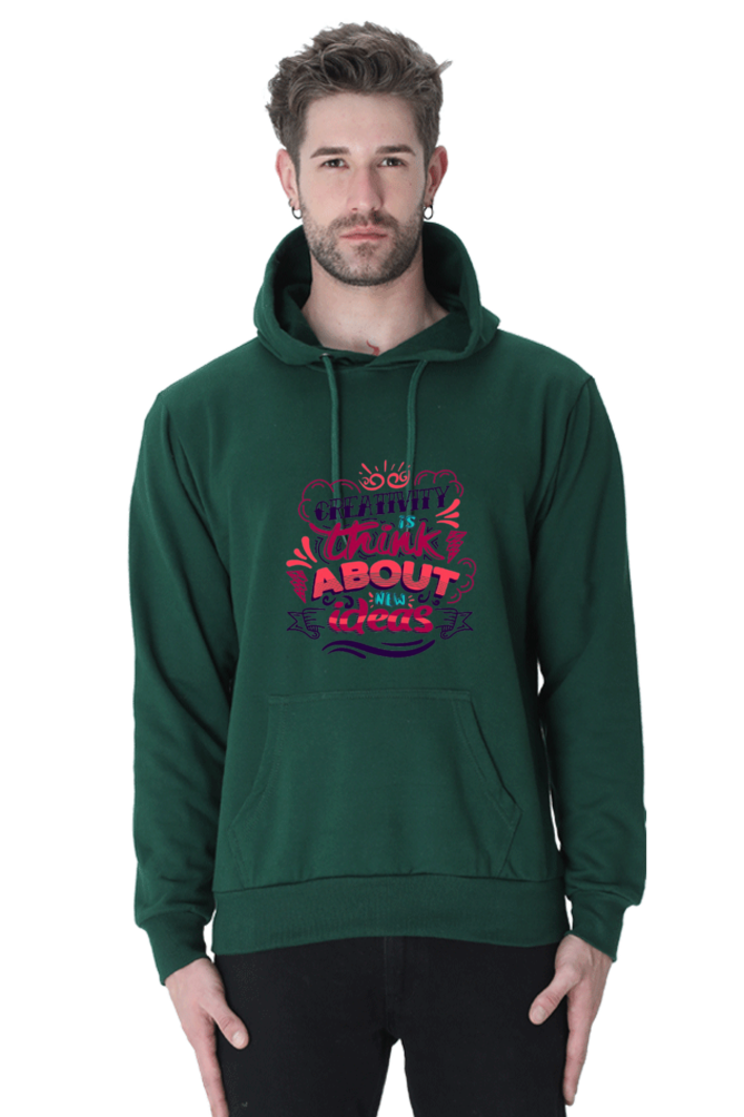 Creativity is Think New Ideas Men Hoodie Sweatshirt