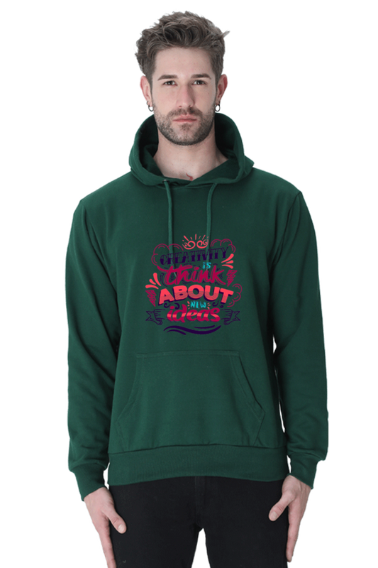 Creativity is Think New Ideas Men Hoodie Sweatshirt