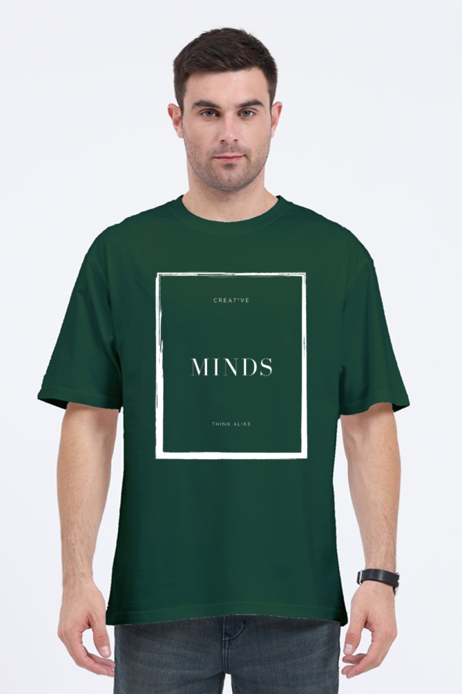 Creative Minds Think Alike Darker Shade Unisex Round Neck T-shirt