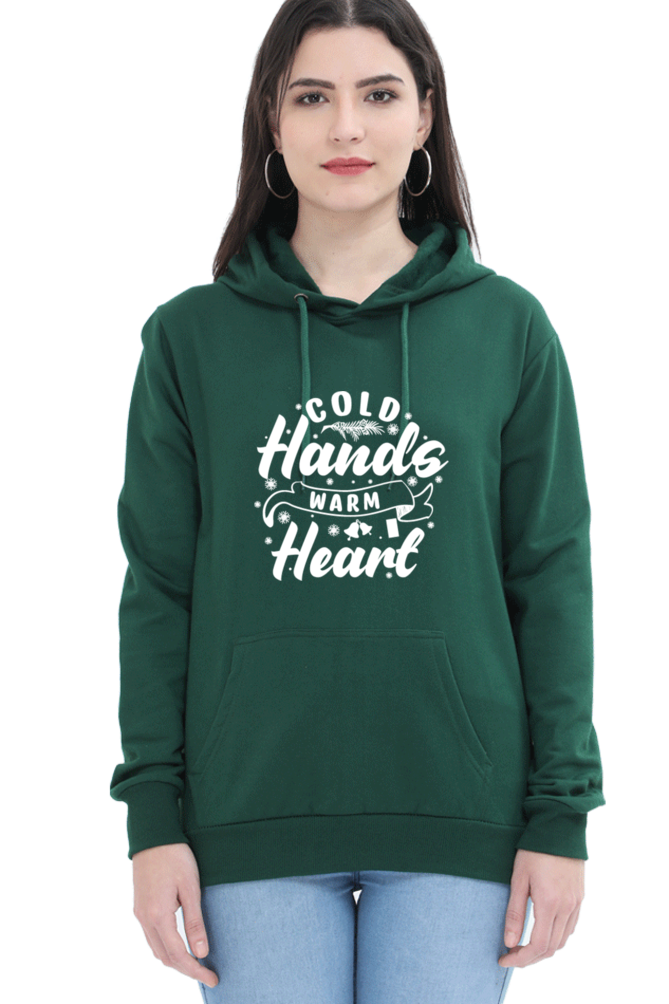 Cold Hands Warm Heart Darker Shade Hoodie Sweatshirt for Women