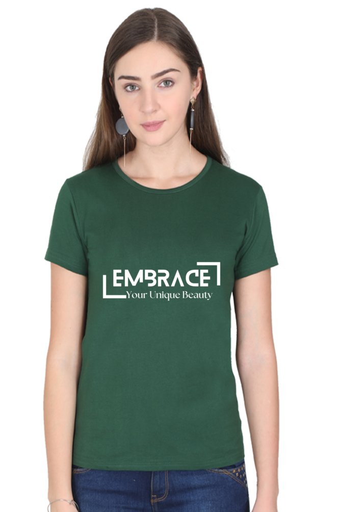 Embrace Your Beauty Dark Shade Comfort Women's T-Shirt