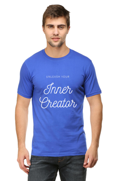 Unleash Your Inner Creator Darker Shade Men's Round Neck T-shirt