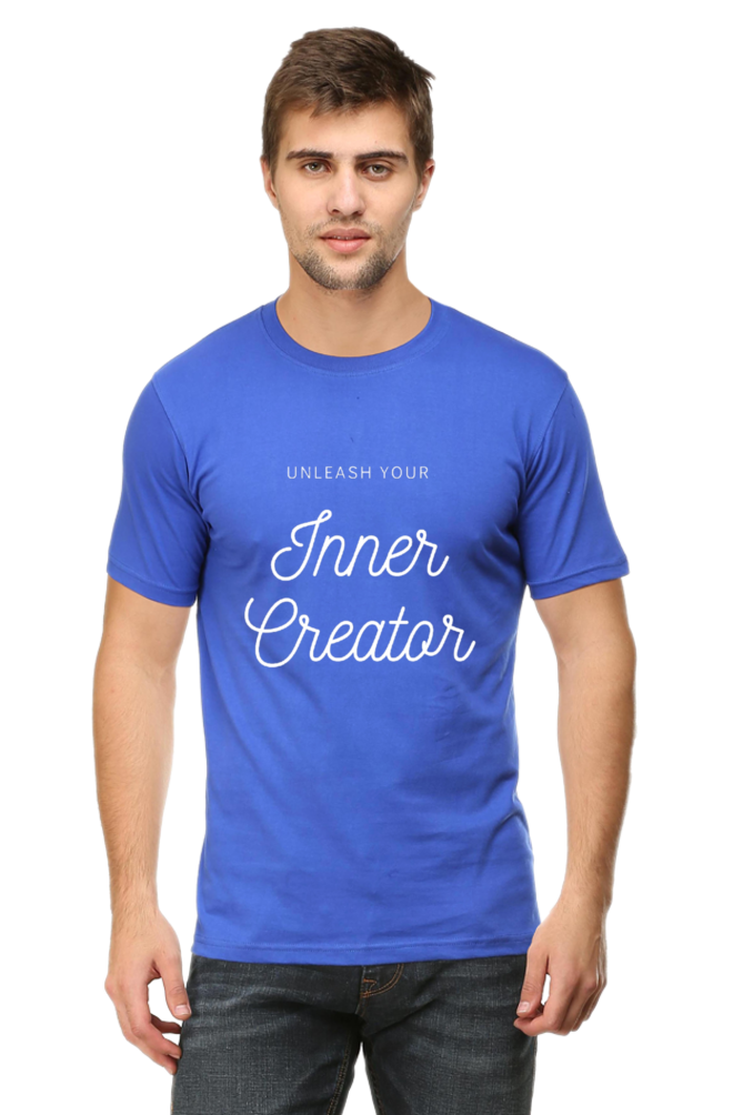 Unleash Your Inner Creator Darker Shade Men's Round Neck T-shirt