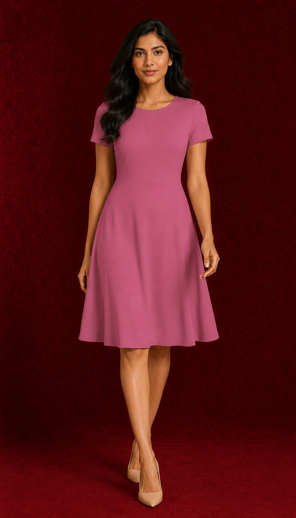 Popstar Color A line Dress for Women