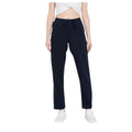 Snuggle Spot Women's Cotton Solid Elasticated Track Pants (Navy)