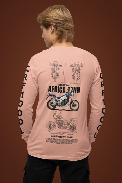 Salmon Shade Men's Bike Rider T-shirt