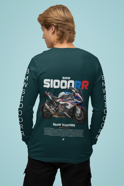 Petrol Blue Men's Bike Rider T-shirt