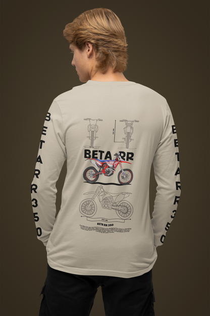 Wood Color Men's Bike Rider T-shirt