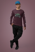 Merlot Color Men's Bike Rider T-shirt