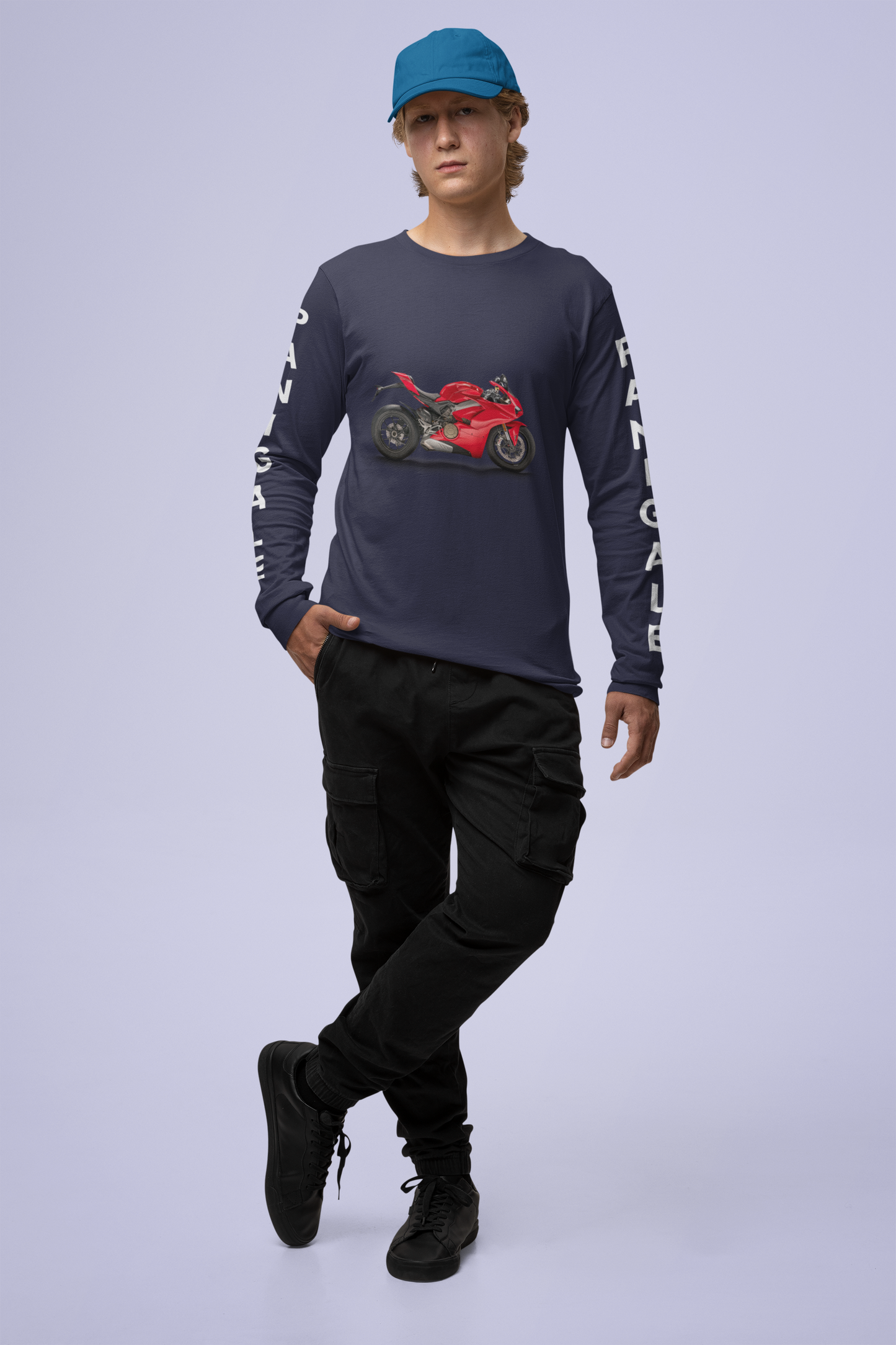 Dark Lavender Men's Bike Rider T-shirt