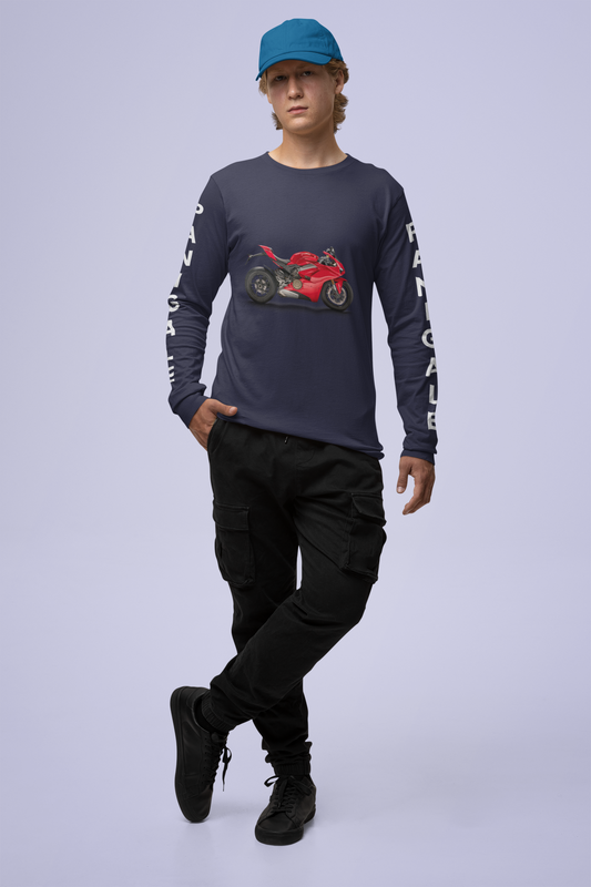 Dark Lavender Men's Bike Rider T-shirt