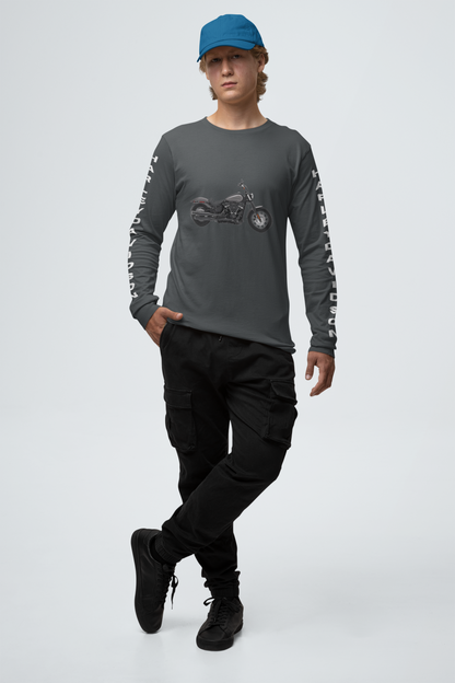 Steel Grey Men's Bike Rider T-shirt