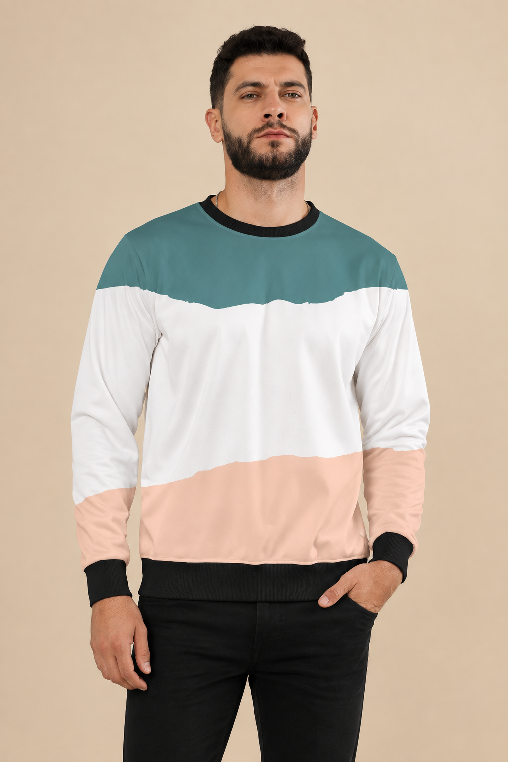 Snuggle Spot Refreshing Creamy Ocean Unisex Sweatshirt