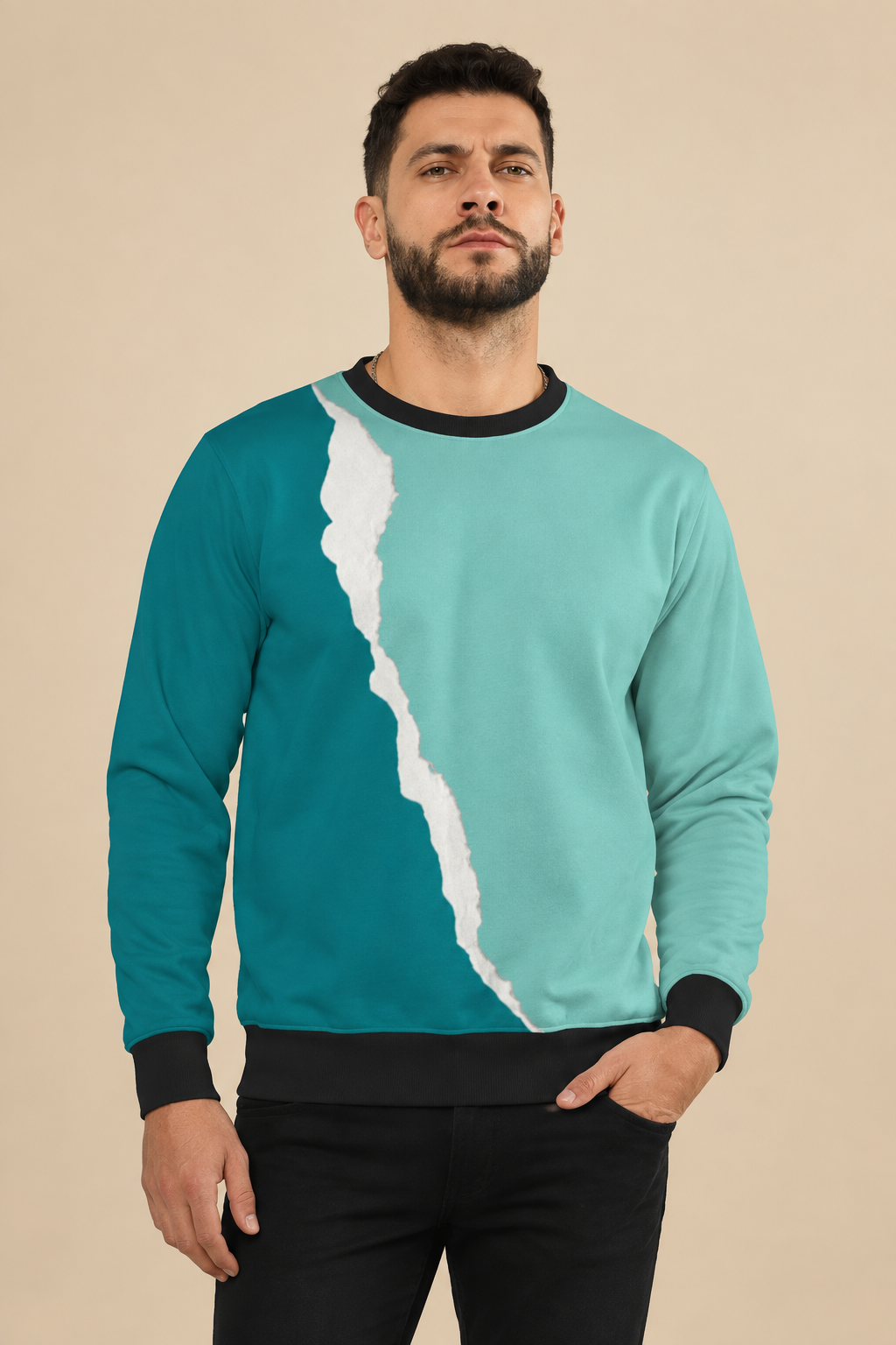 Snuggle Spot Aqua Serenity Unisex Sweatshirt