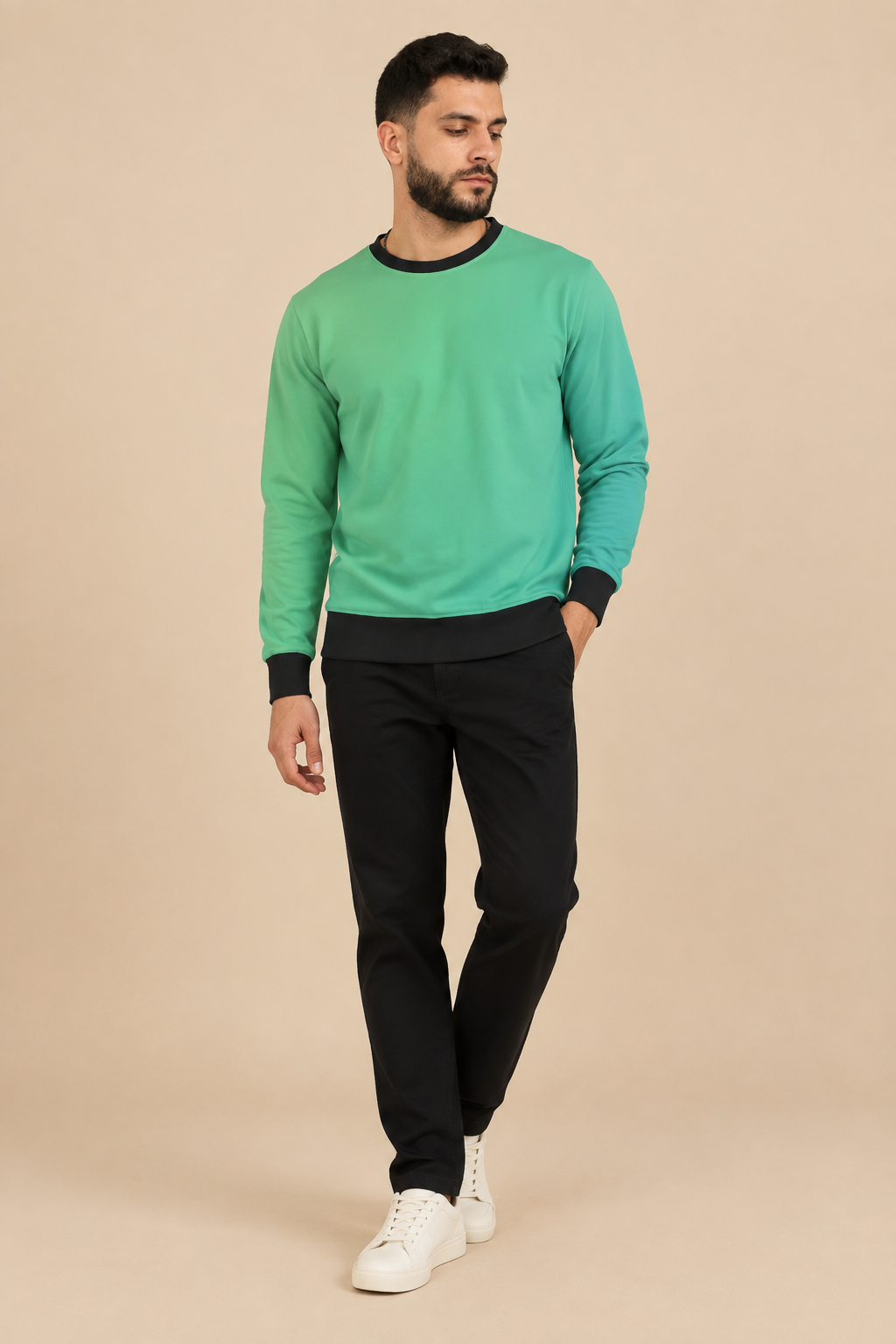 Snuggle Spot Cyan Turquoise Unisex Sweatshirt