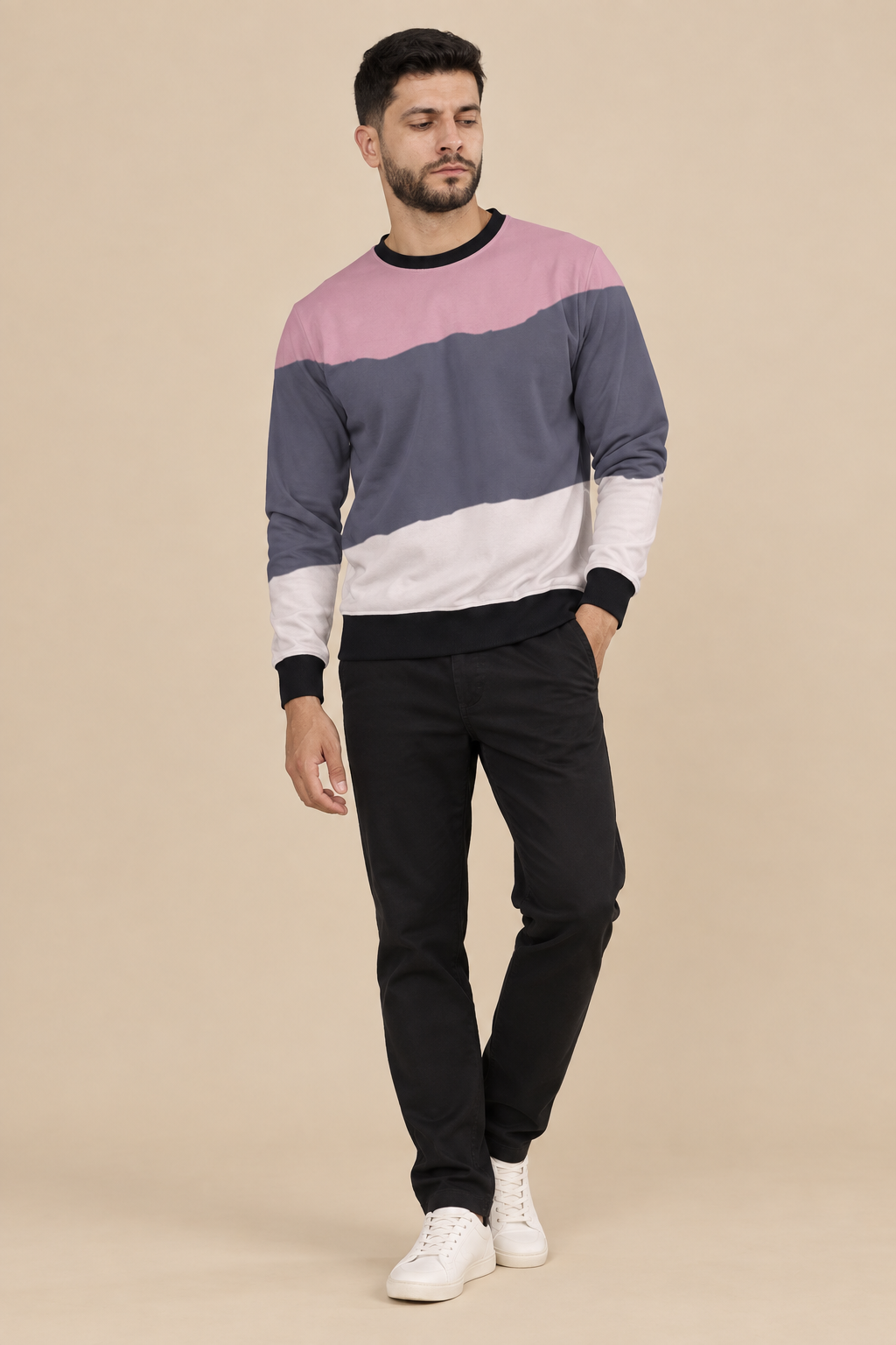 Snuggle Spot Vintage Rose Petal Unisex Sweatshirt