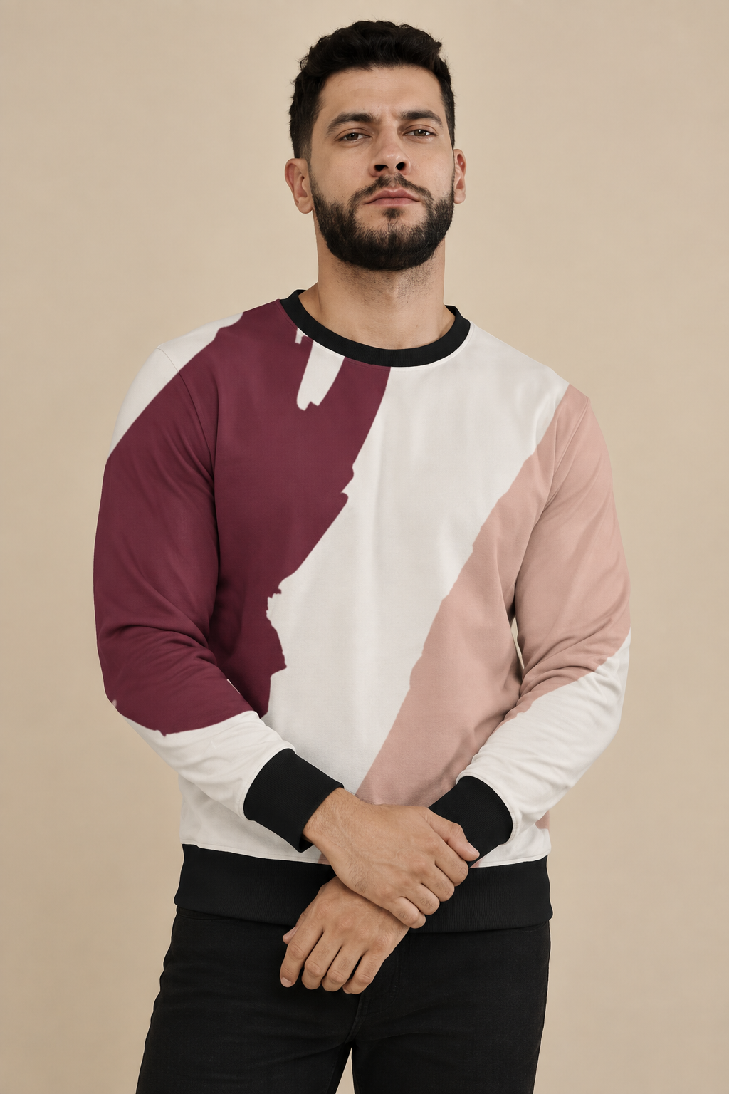 Snuggle Spot Sweat Peachy Cream Unisex Sweatshirt