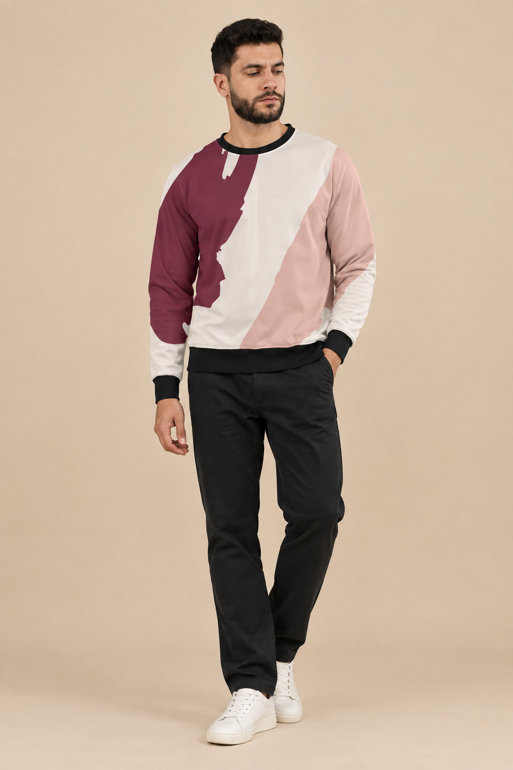 Snuggle Spot Sweat Peachy Cream Unisex Sweatshirt