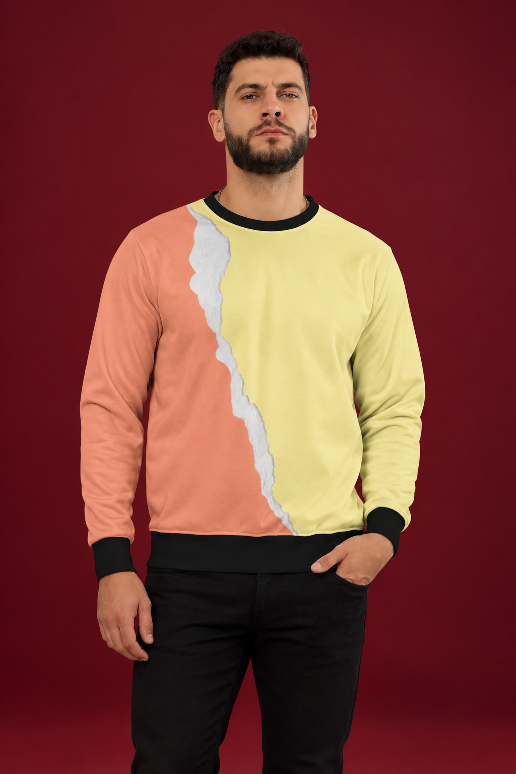Snuggle Spot Peachy Lemonade Delight Unisex Sweatshirt