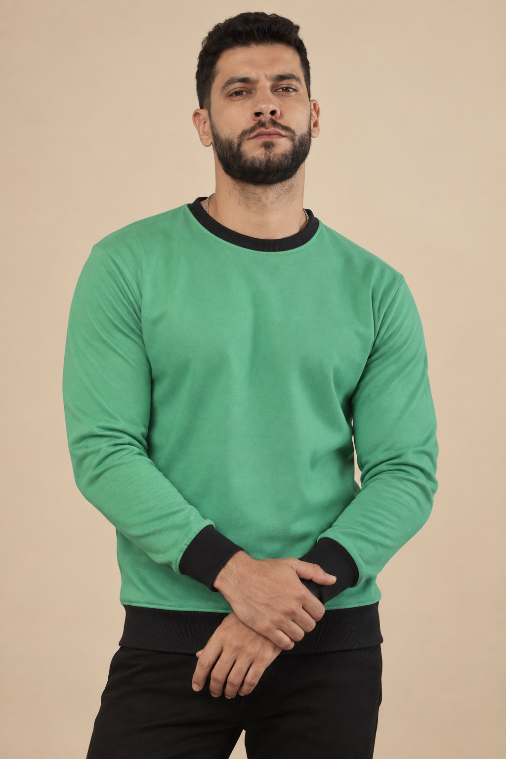 Snuggle Spot Cyan Turquoise Unisex Sweatshirt
