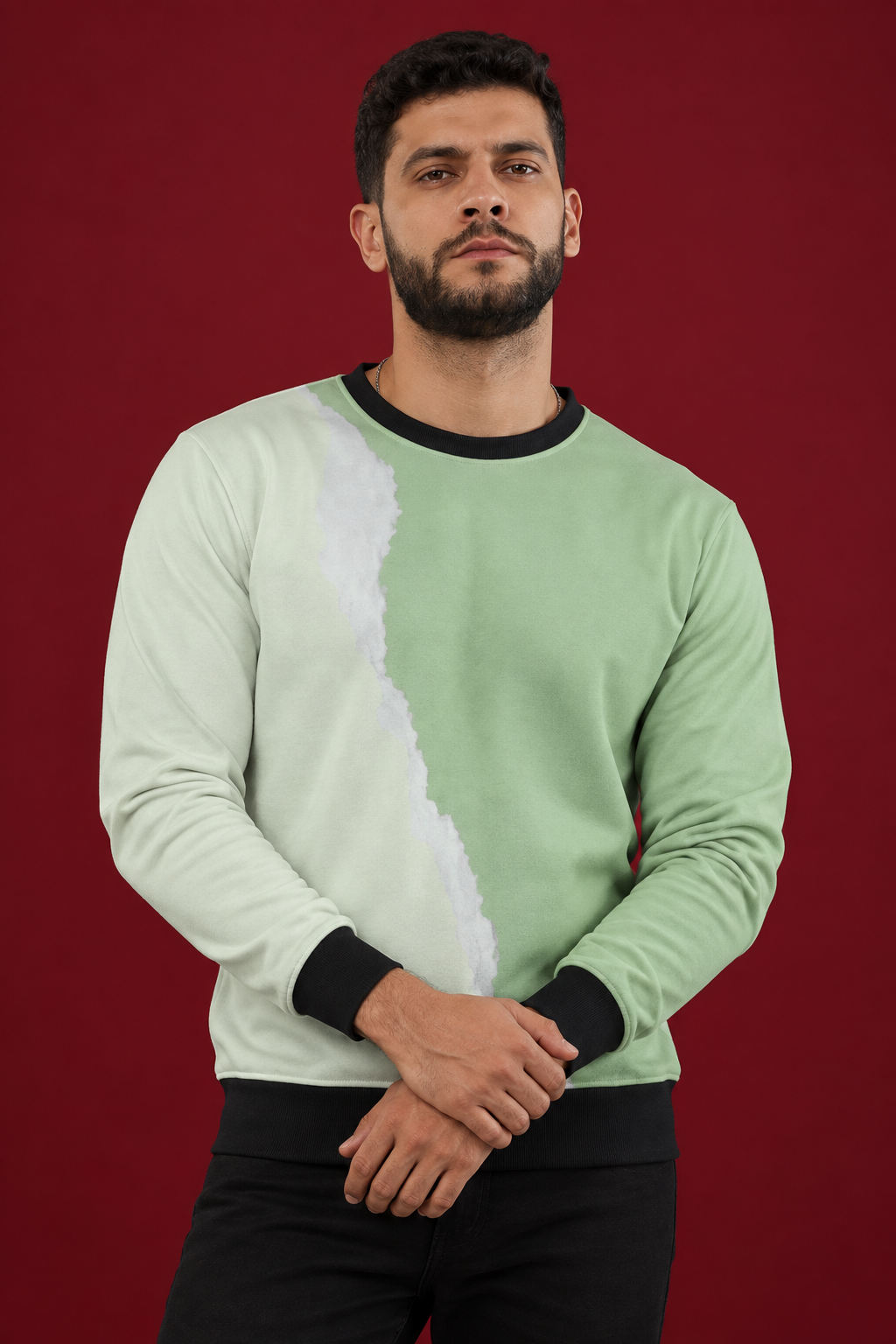 Snuggle Spot Soft Green Meadow Unisex Sweatshirt