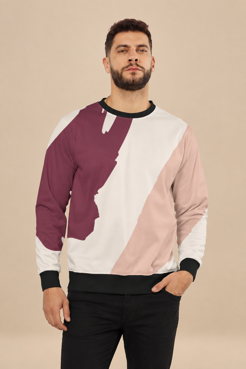 Snuggle Spot Sweat Peachy Cream Unisex Sweatshirt