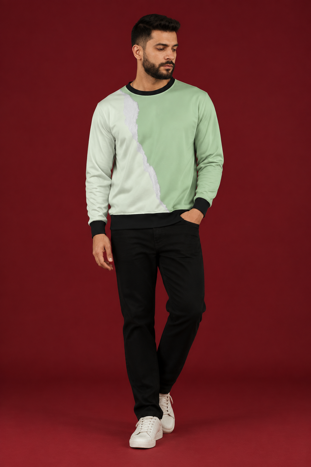 Snuggle Spot Soft Green Meadow Unisex Sweatshirt