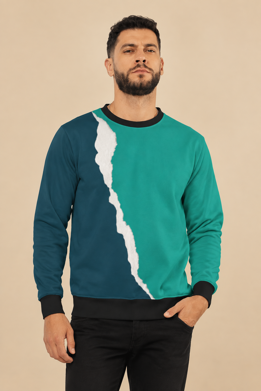 Snuggle Spot Mystic Aqua Unisex Sweatshirt