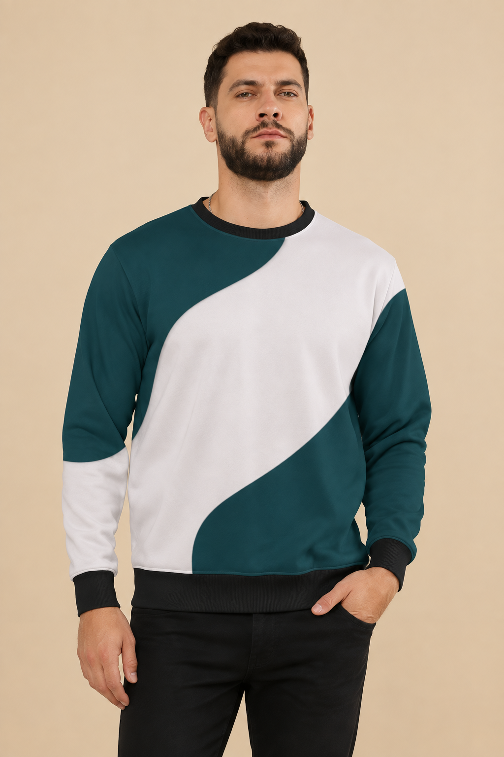 Snuggle Spot Velvet Midnight Unisex Sweatshirt