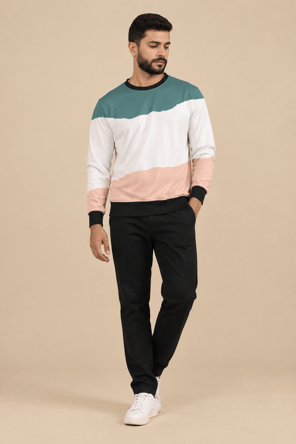 Snuggle Spot Refreshing Creamy Ocean Unisex Sweatshirt