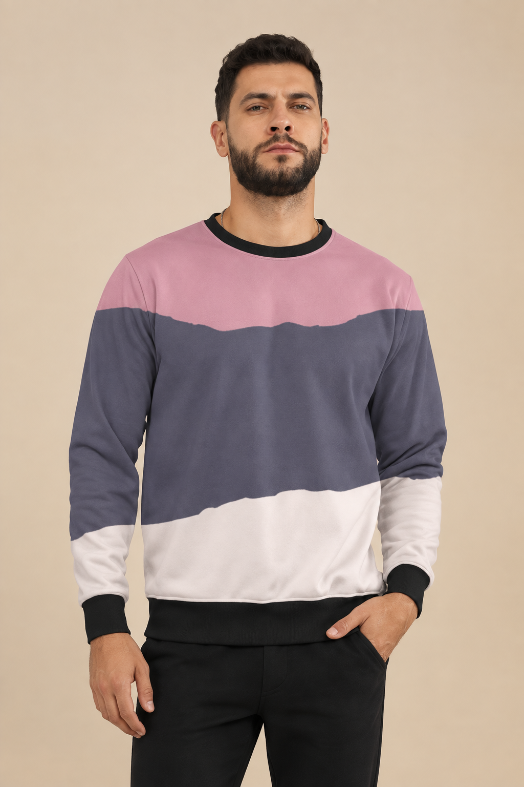 Snuggle Spot Vintage Rose Petal Unisex Sweatshirt